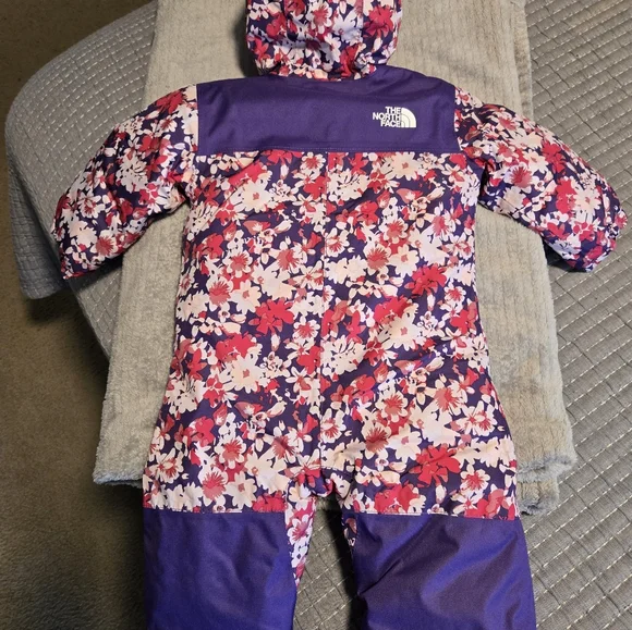 The North Face Purple and Pink Snowsuit - Picture 3 of 7